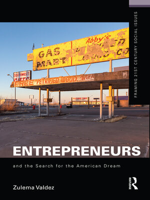 cover image of Entrepreneurs and the Search for the American Dream